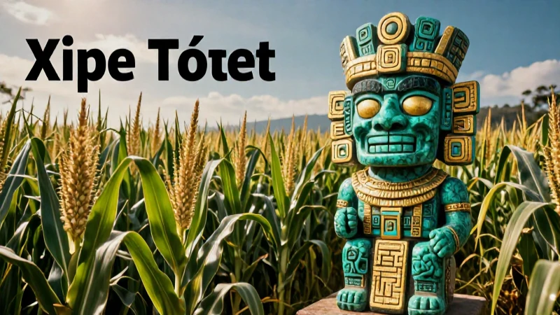 Xipe Tótec simboliza la renovación agrícola azteca