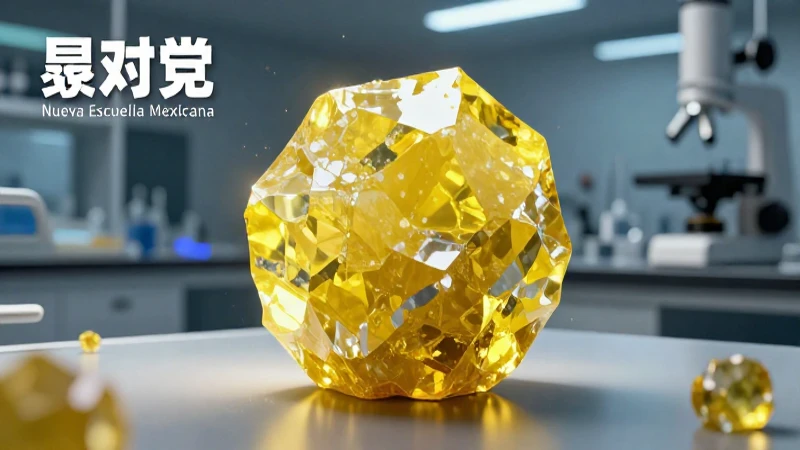 Azufre: Símbolo, Propiedades, Usos y Características Clave 5 Azufre amarillo brillante en laboratorio moderno