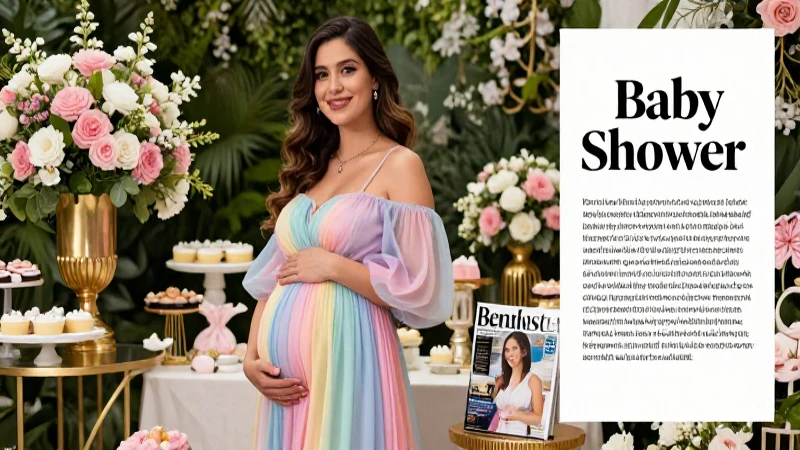 Baby Shower: Orígenes, Definición y Concepto Explicado 8 Cubierta de revista: consejos de baby shower