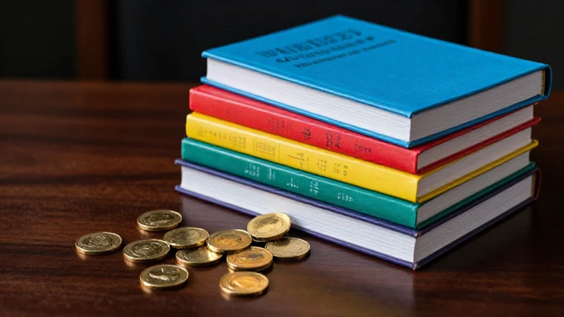 Educación de lujo: libros y monedas