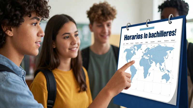 Conoce los horarios de ingreso globales para bachilleres