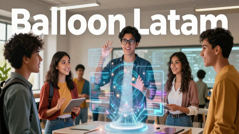 Qué proyectos innovadores tiene Balloon Latam en sus archivos 6 Balloon Latam usa tecnología para educación innovadora
