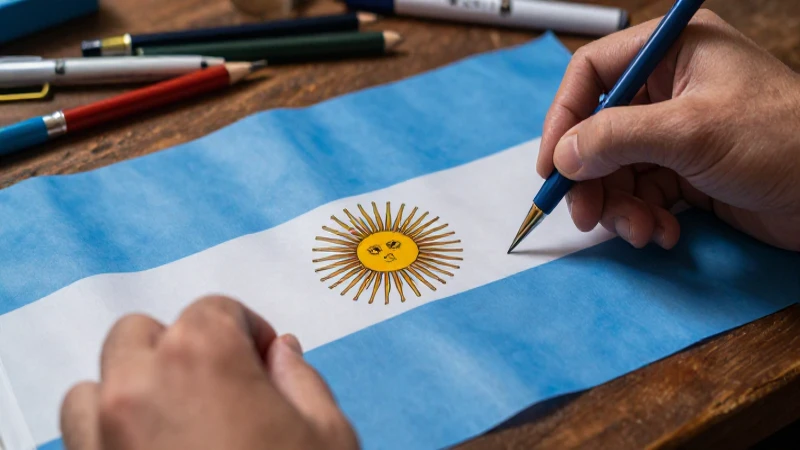 Bandera Argentina: Tutorial para Crear y Decorar Tu Bandera 5 Decora tu bandera argentina con ideas creativas