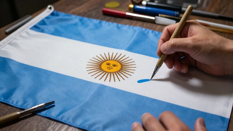 Bandera Argentina: Tutorial para Crear y Decorar Tu Bandera 8 Crea y decora tu bandera argentina con orgullo
