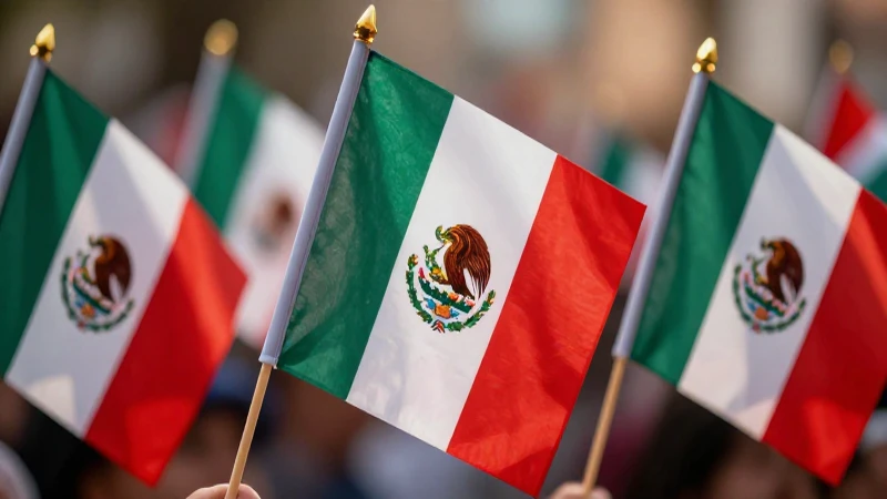 Bandera de México para celebrar y educar