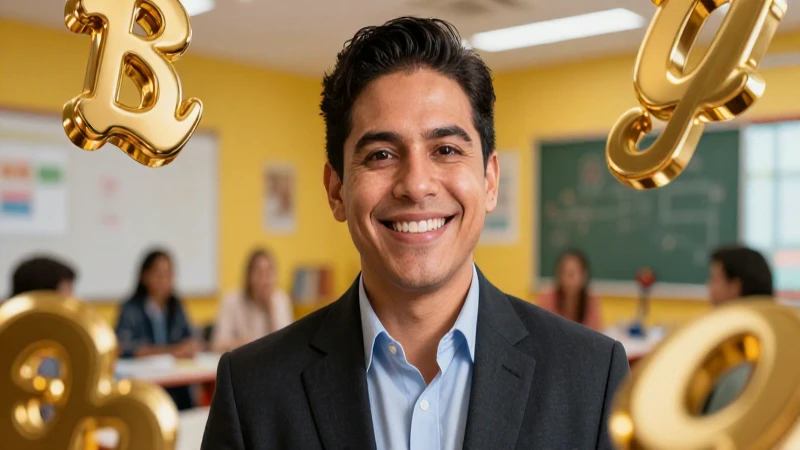 Educador mexicano profesional con estética cinematográfica
