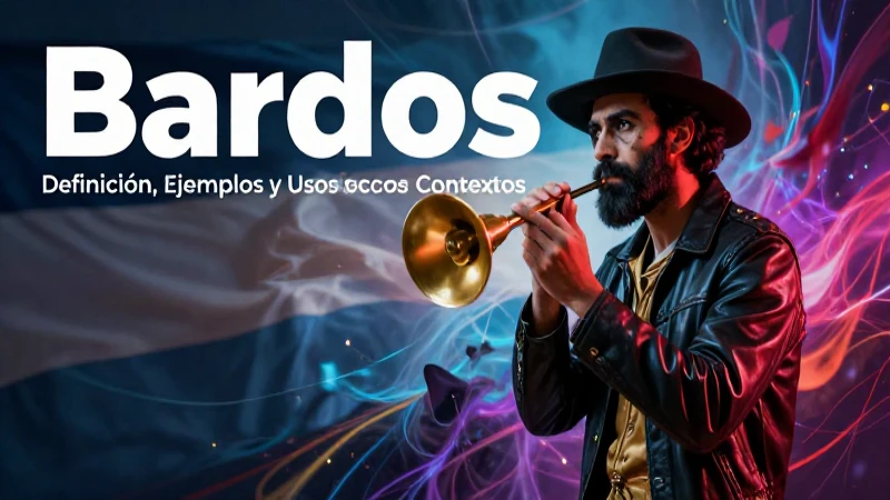 Visualización artística del caos del bardo argentino