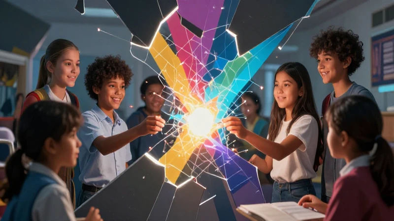 Barreras de Comunicación: Superando Obstáculos Comunes 3 Estudiantes colaborando superan barreras del aprendizaje