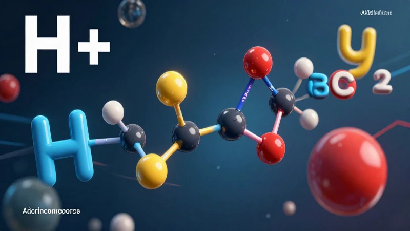Animación molecular dinámica con estética educativa premium