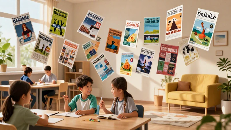 Educación básica: Qué es y cómo aprendo en casa y en clase 6 Clases vibrantes con ambiente hogareño y recursos flotantes
