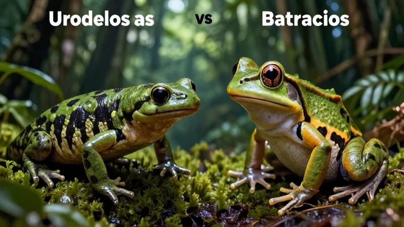 Batracios: Definición, Concepto y Características Esenciales 6 Diferencias entre urodelos y anuros de batracios
