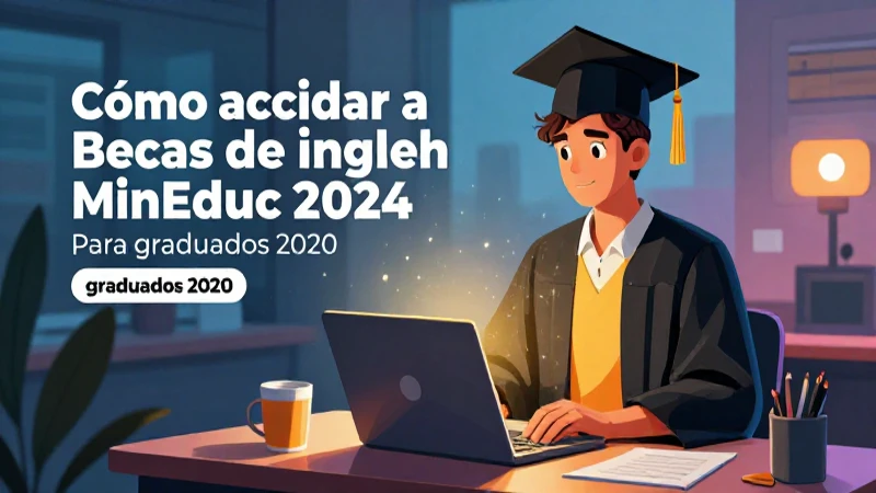 Guía para conseguir becas de inglés MinEduc 2024