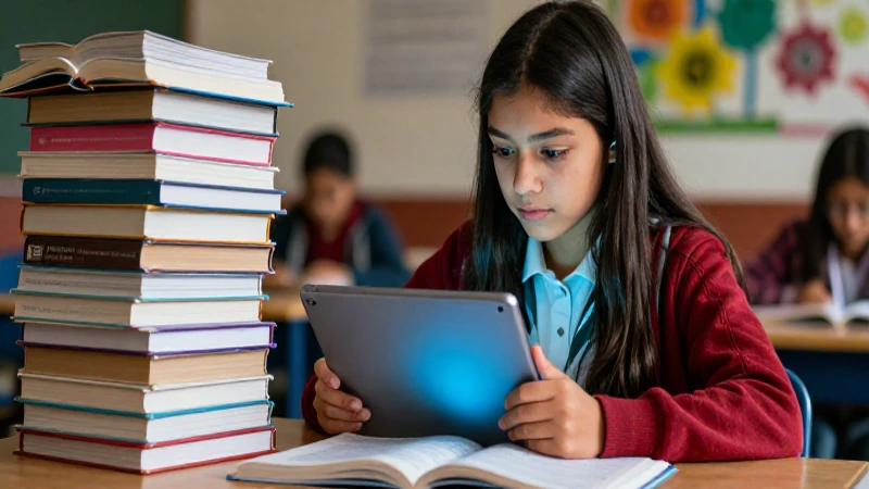 Estudiante enfocado bajo la Nueva Escuela Mexicana
