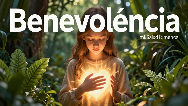 La benevolencia mejora la salud mental