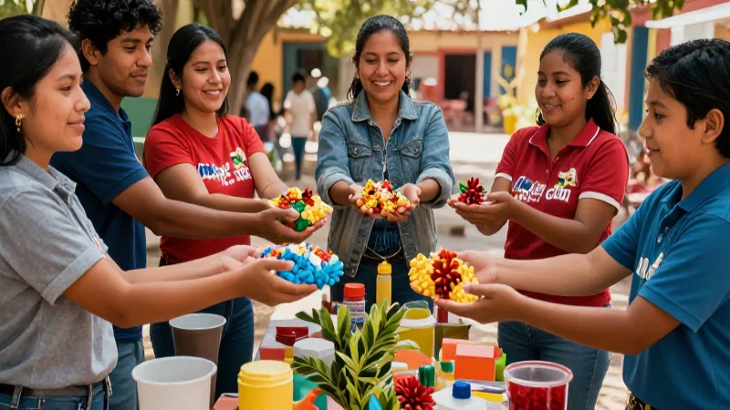 Comunidad mexicana diversa y colaborativa