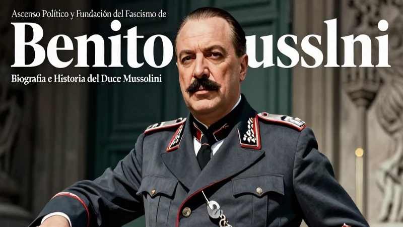 Mussolini: Ascenso y arte del fascismo