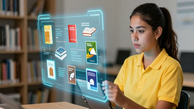 Accede a nuestra amplia biblioteca online de libros de texto gratuitos 3 Estudiante mexicano usa holografía para acceder a libros online