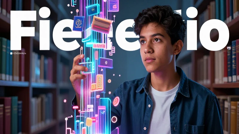 Biblioteca virtual: Accede a recursos educativos en línea 6 Estudiante mexicano ilumina el conocimiento abstracto