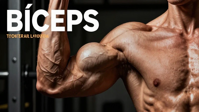 Ejercicios para bíceps: guías efectivas de tonificación