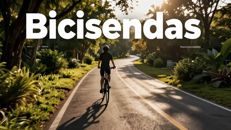 Ventajas de las bicisendas en entornos naturales modernos