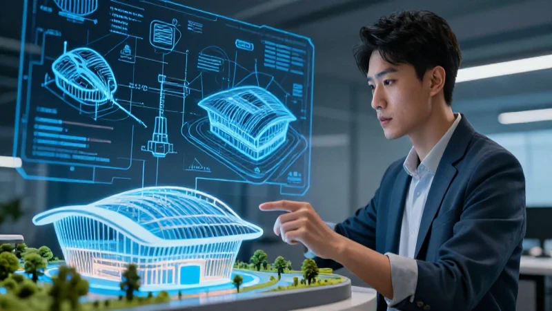 Bienes económicos: 25 Ejemplos que debes conocer hoy 7 Profesional analiza esquema futurista de infraestructura