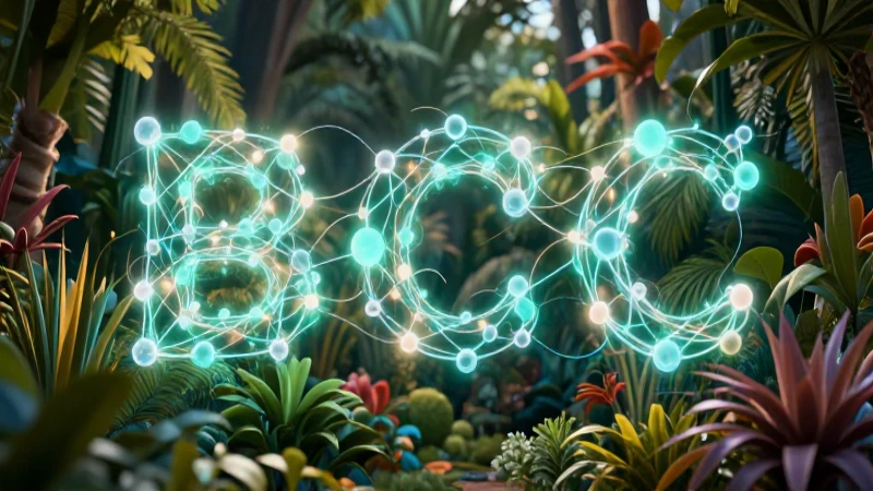 Red bioluminosa y mexicana, conocimiento vibrante