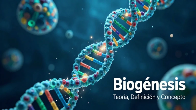 Biogénesis: Teoría, Definición y Concepto Explicado 4 Visual de Biogénesis: teoría y ADN