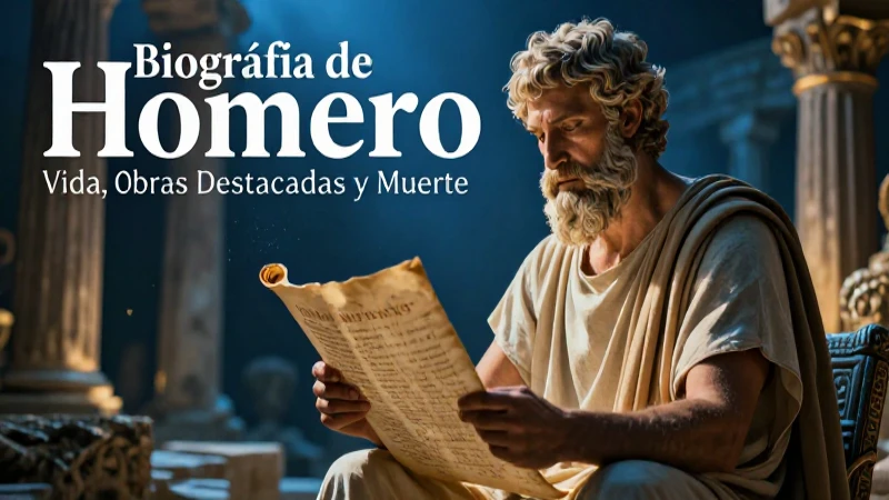 Homero: Biografía, obras y estilo