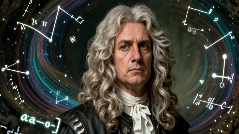 Newton, brillante, atormentado, en un cosmos de ideas