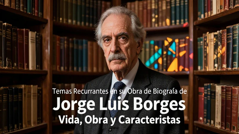 Biografía de Jorge Luis Borges: Vida, Obra y Características 5 Borges: vida, obra y arte visual
