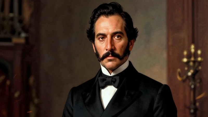 Retrato dinámico de Morelos para revista histórica