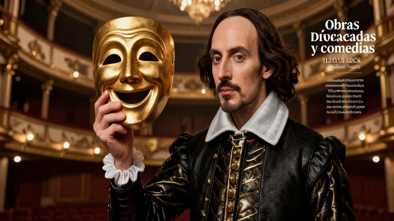 Ilustración de Shakespeare, obras y legado