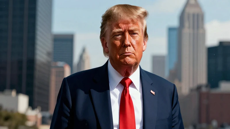 Trump: retrato dramático digital en Nueva York