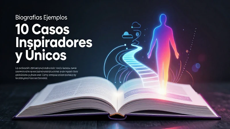 Evolución visual de biografías inspiradoras
