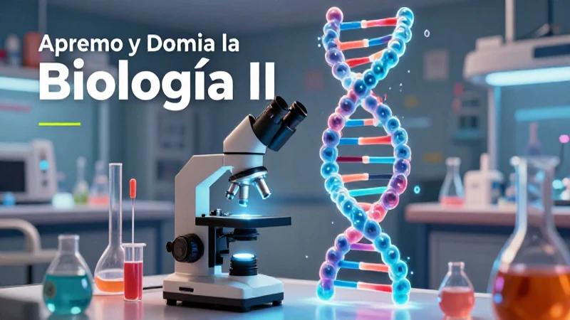 Laboratorio virtual para dominar Biología II