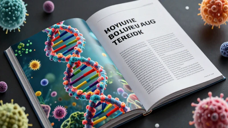 Visual científica vibrante de ADN moderno