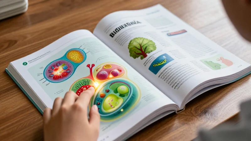 Libro de Biología moderno en detalle