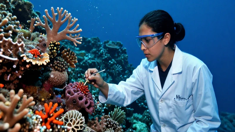 Biología marina: definición, concepto y su importancia clave 8 Científica mexicana explora coral vibrante en el océano