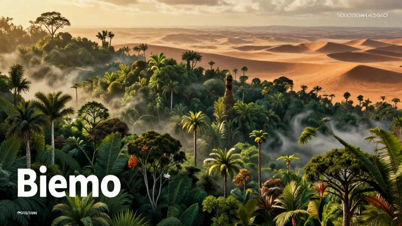 Bioma: Qué es, definición, características y tipos 7 Biomas definidos impactan el medio ambiente
