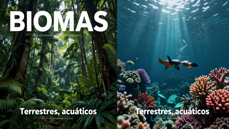 Biomas: Qué son y su importancia en el equilibrio ecológico 3 Biomas: ecosistemas terrestres, acuáticos y mixtos