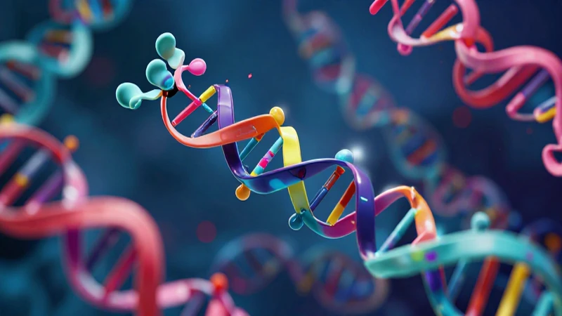 Visualización vibrante de la ciencia molecular