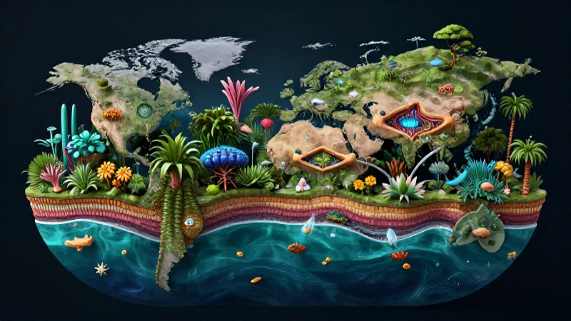 Biosfera: Concepto, capas, importancia y reservas ecológicas 5 Biodiversidad dinámica y ecosistemas vibrantes