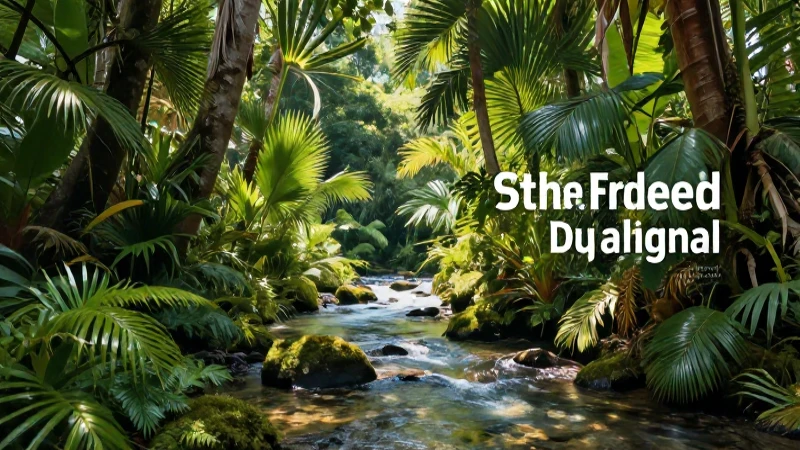Arte 4K profesional de jungla tropical