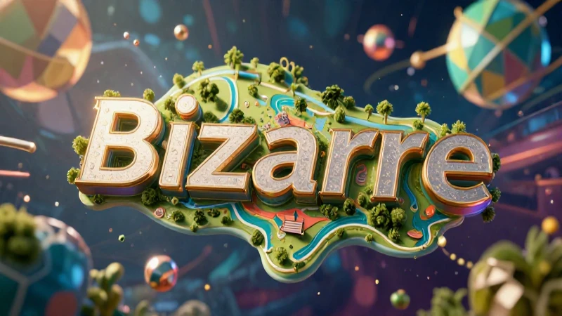 Bizarro: significado, definición y concepto explicados 7 Mapa semántico bizarro en un entorno abstracto