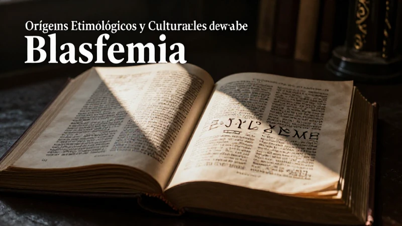 Análisis profundo y visual de la blasfemia