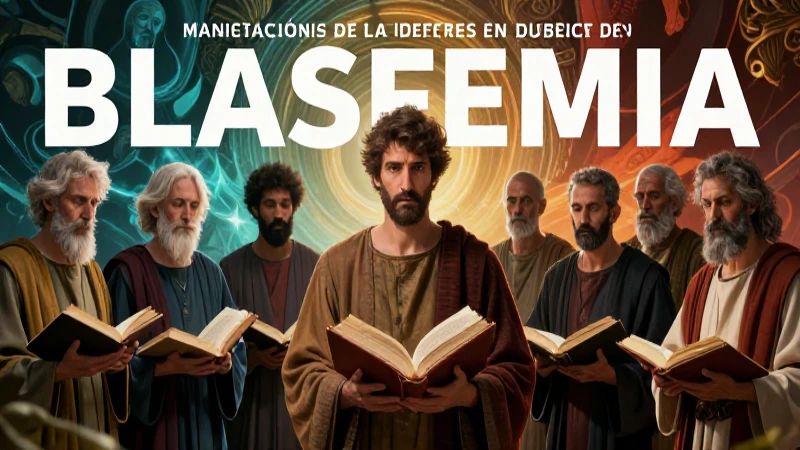 Estudio visual de blasfemia religiosa