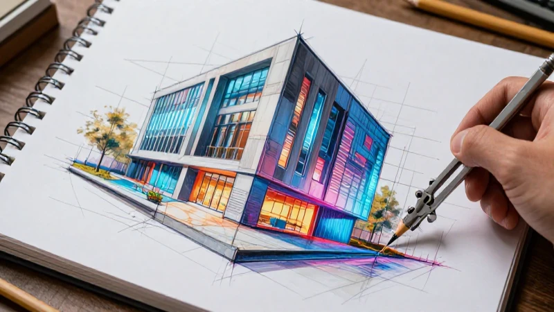 Definición y clasificación de bocetos arquitectónicos