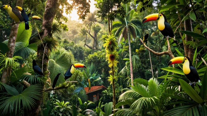 Riqueza natural de los bosques tropicales