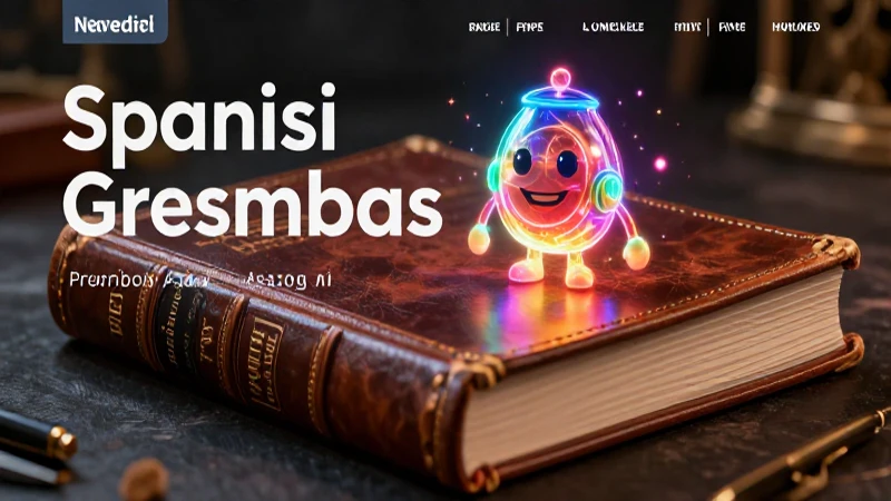 Cubierta premium de gramática española moderna