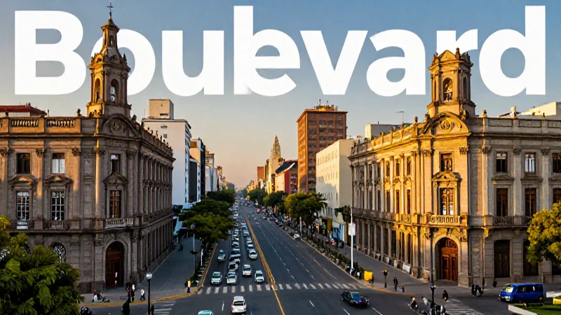 Boulevard: Definición, orígenes y ejemplos de bulevar 5 Ejemplos emblemáticos de bulevares históricos
